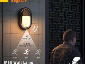 Llambë Muri LumaGuard me Sensor Lëvizjeje